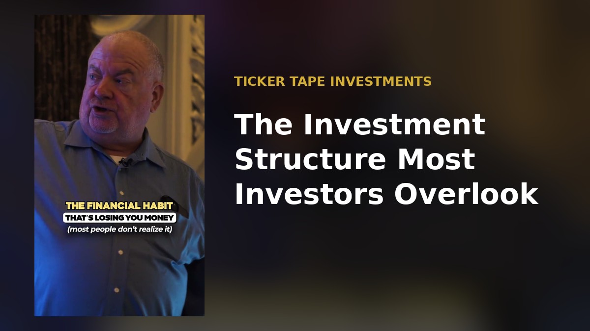 The Investment Structure Most Investors Overlook